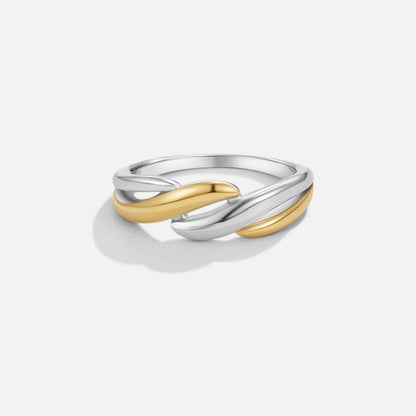 Twisted Ella Two-Tone Ring
