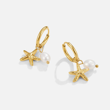 "Under The Sea" Hoop Earrings