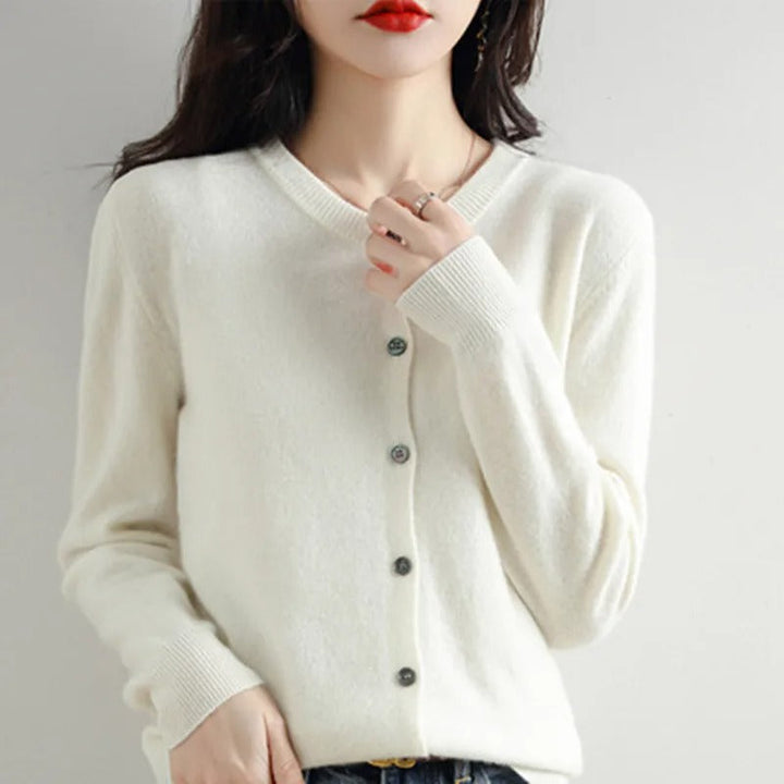 O Neck Knitted Sweater