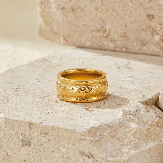 Vintage Elodie Gold-Tone Ring